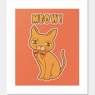 Meow! Kitty Posters and Art